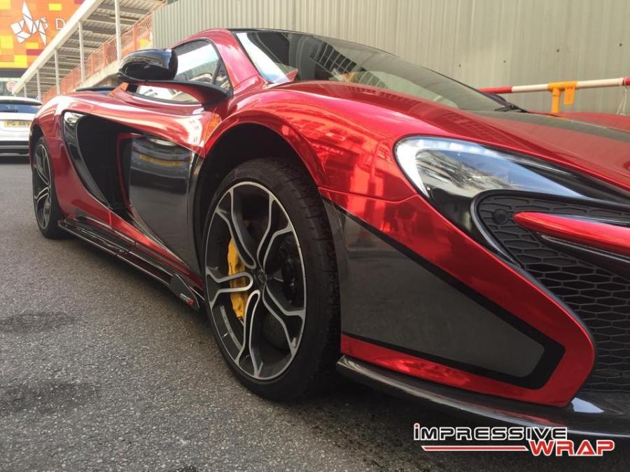  McLaren 650S Spyder by Impressive Wrap 2016 года  (JP) (фото 2 из 4)